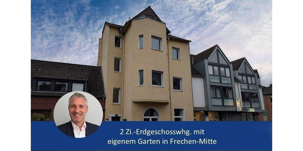 Charmante Erdgesschosswohnung mit eigenem ca. 110 m² eingezäunten Gartenstück - Frechen Mitte 2 zimmer