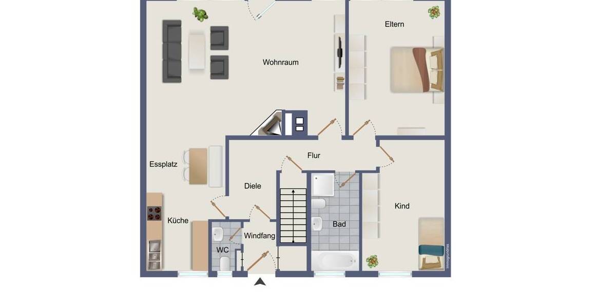 Mehrfamilienhaus, Wohnhaus Pulheim / Geyen Geyen - 5 Zimmer, 101 m&sup2;, 249.000&euro; | Angebot:26388200