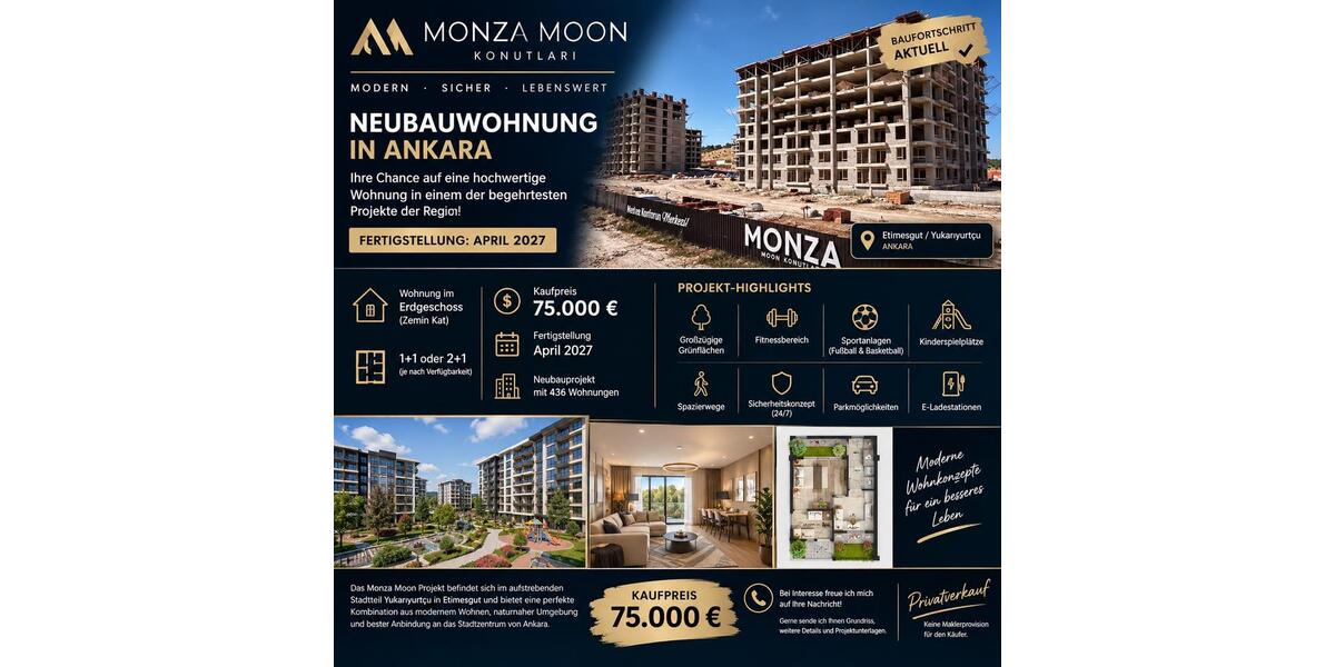 Erdgeschoßwohnung Köln Chorweiler - 2 Zimmer, 55 m&sup2;, 75.000&euro; | Angebot:27425689