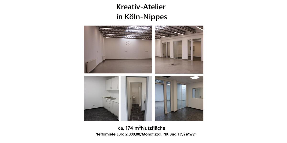 Kreativ-Atelier in Köln-Nippes zimmer
