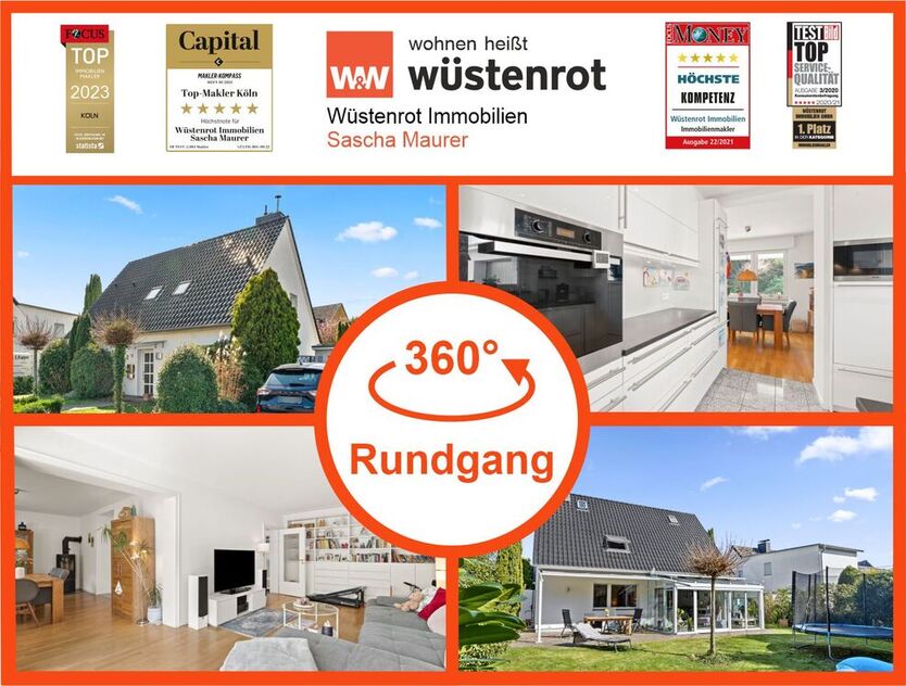 3D & Video: Familientraum in einer Sackgasse – Freistehendes Wohlfühlhaus mit Sonnengarten u. vielen Extras 5 zimmer