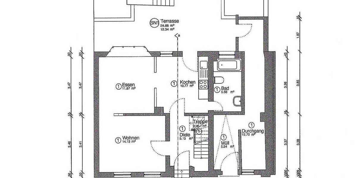 Einfamilienhaus Solingen Solingen-Mitte - 6 Zimmer, 116 m&sup2;, 370.000&euro; | Angebot:26868803