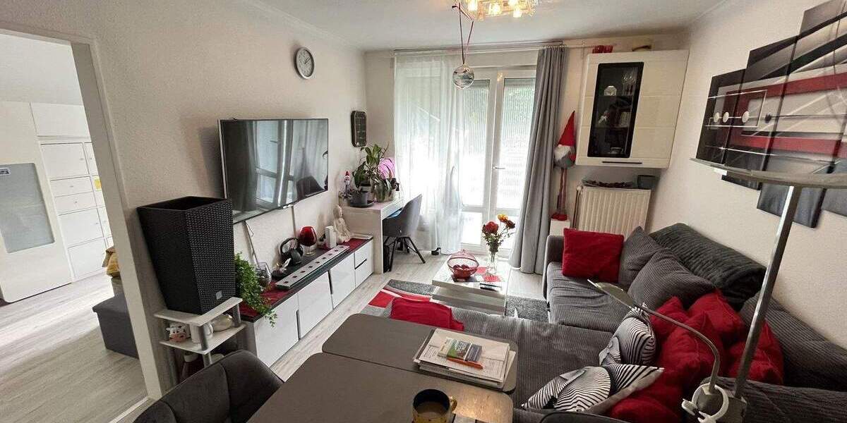 Etagenwohnung Leverkusen Schlebusch - 2 Zimmer, 47 m&sup2;, 199.000&euro; | Angebot:25409664