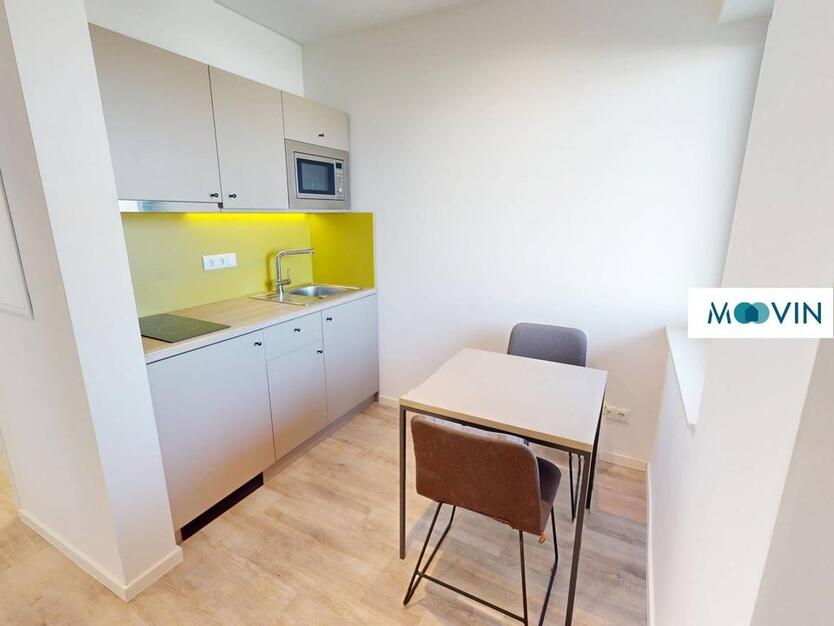 URBAN BASE: Vollmöbliertes Standard-Apartment mit EBK, ALL-IN-MIETE, UVM. am Rheinufer 1 zimmer