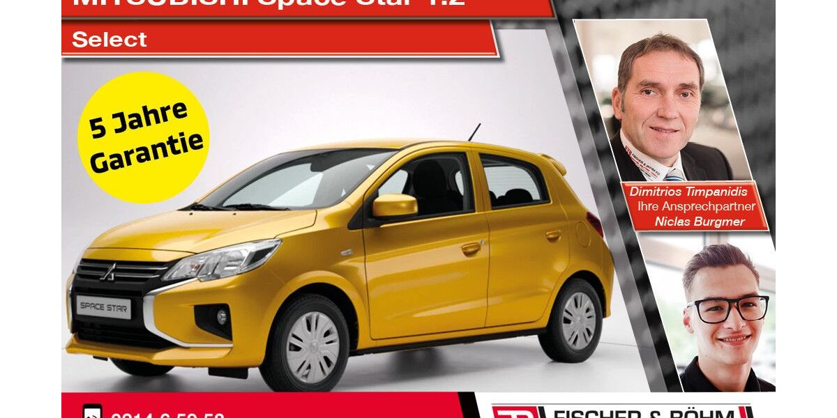 Mitsubishi Space Star 1.500 km 13.290 &euro; Leverkusen 51373