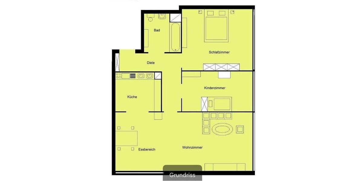 Etagenwohnung Köln Ehrenfeld - 3 Zimmer, 67 m&sup2;, 245.000&euro; | Angebot:24834085