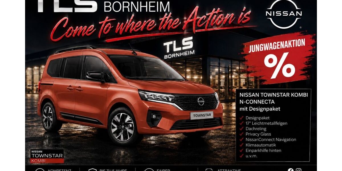Nissan Townstar 10.022 km 26.390 &euro; Bornheim 53332