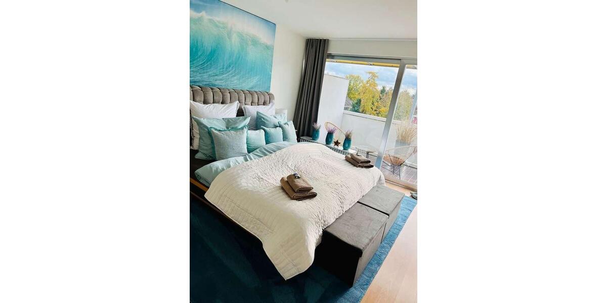 Hochwertig möbliertes 1-Zimmer-Apartment, großer Südbalkon 1 zimmer