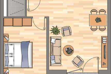 Wohnung zum Mieten in Bonn 869 € 54.72 m²
