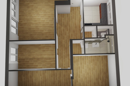 Wohnung Köln Kalk - 4 Zimmer, 105 m&sup2;, 1.520&euro; | Angebot:25571235