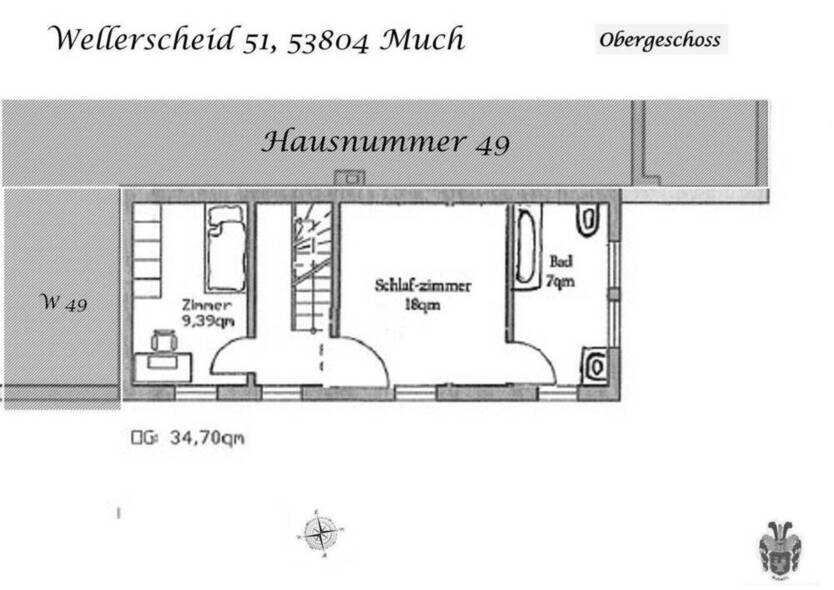 Romantisches Hofanwesen mit 4 Wohnhäuser, Reitplatz und Stall