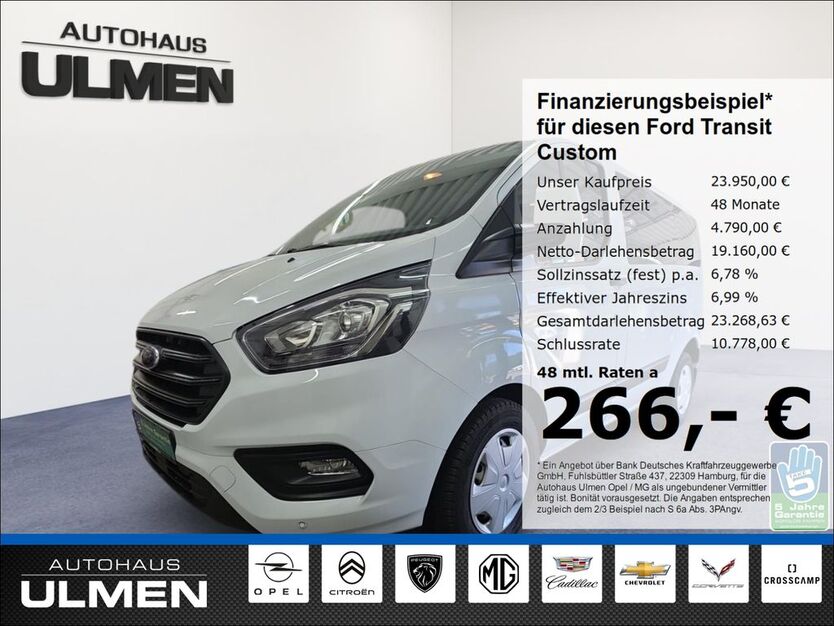 Ford Transit Custom 74.000 km 23.950 € Düsseldorf 40231