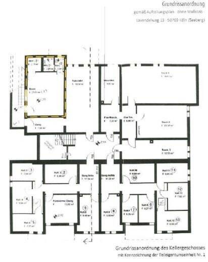 Gewerbeobjekt Köln Seeberg - 500&euro; | Angebot:24113785