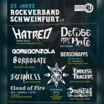 25 Jahre Rockverband Schweinfurt e.V. - Jubiläumsveranstaltung