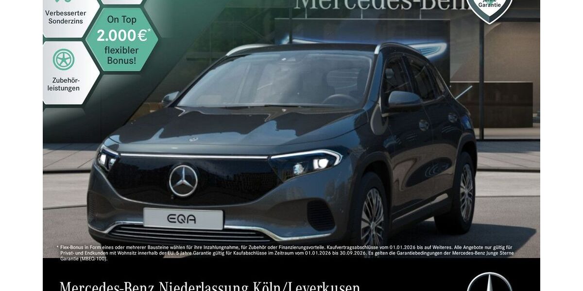Mercedes-Benz EQA 8.809 km 41.890 &euro; Leverkusen 51371