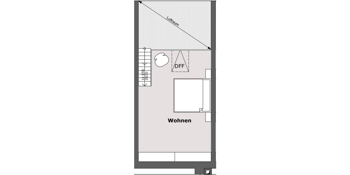 Etagenwohnung Köln Sürth - 2 Zimmer, 61 m&sup2;, 890&euro; | Angebot:26236532