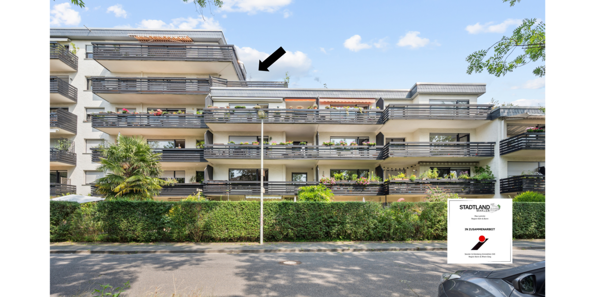 Etagenwohnung Bonn Hardtberg - 4 Zimmer, 184 m&sup2;, 391.000&euro; | Angebot:25373662