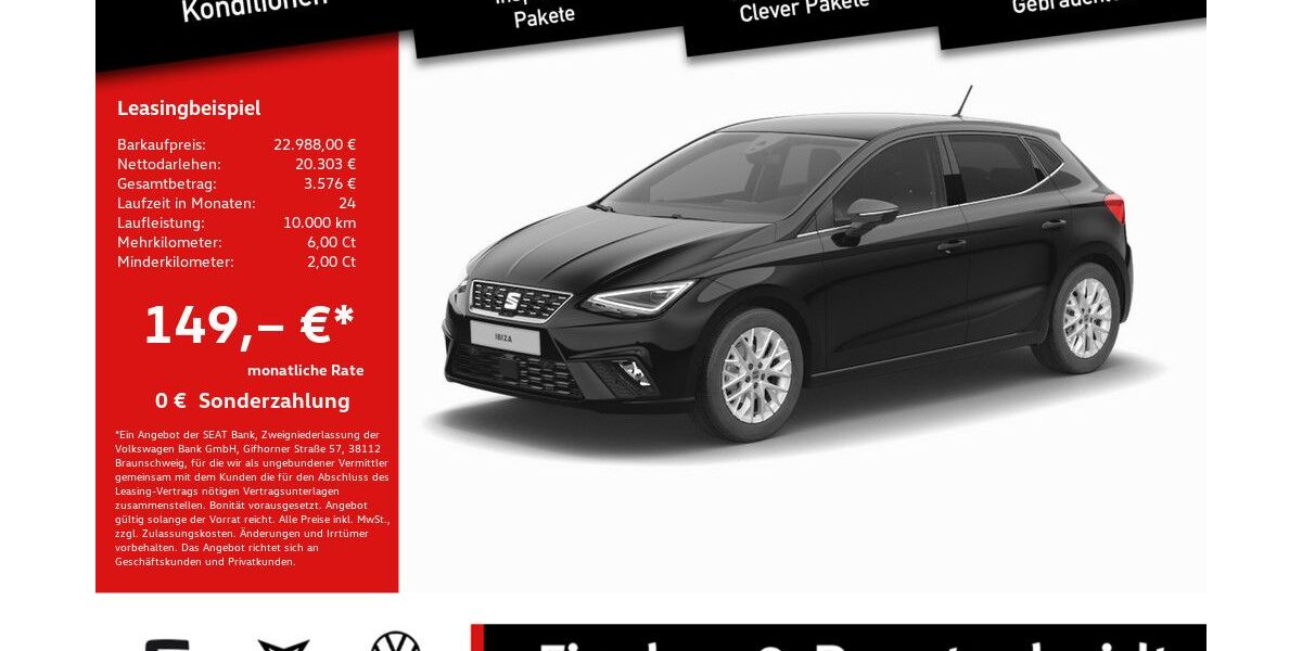 Seat Ibiza 22.597 km 22.988 &euro; Lohmar 53797