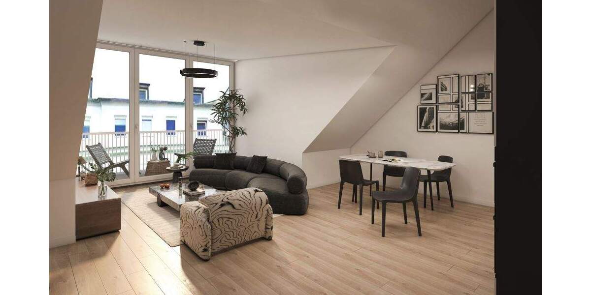 Wohnen unterm Dach - 3 Zimmer mit Charme, Komfort und - Weitblick 3 zimmer