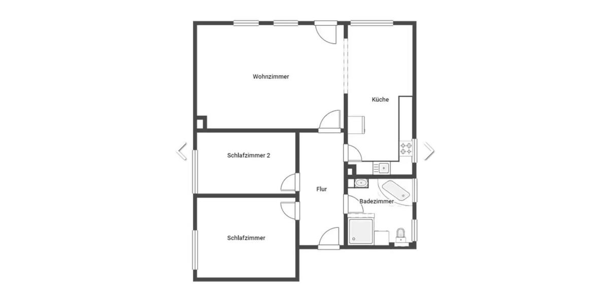 Etagenwohnung Bonn Friesdorf - 3.5 Zimmer, 110 m&sup2;, 399.000&euro; | Angebot:25418193