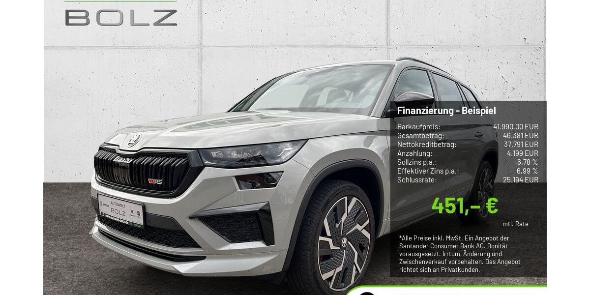 Skoda Kodiaq 25.245 km 41.990 &euro; Pulheim-Brauweiler 50259