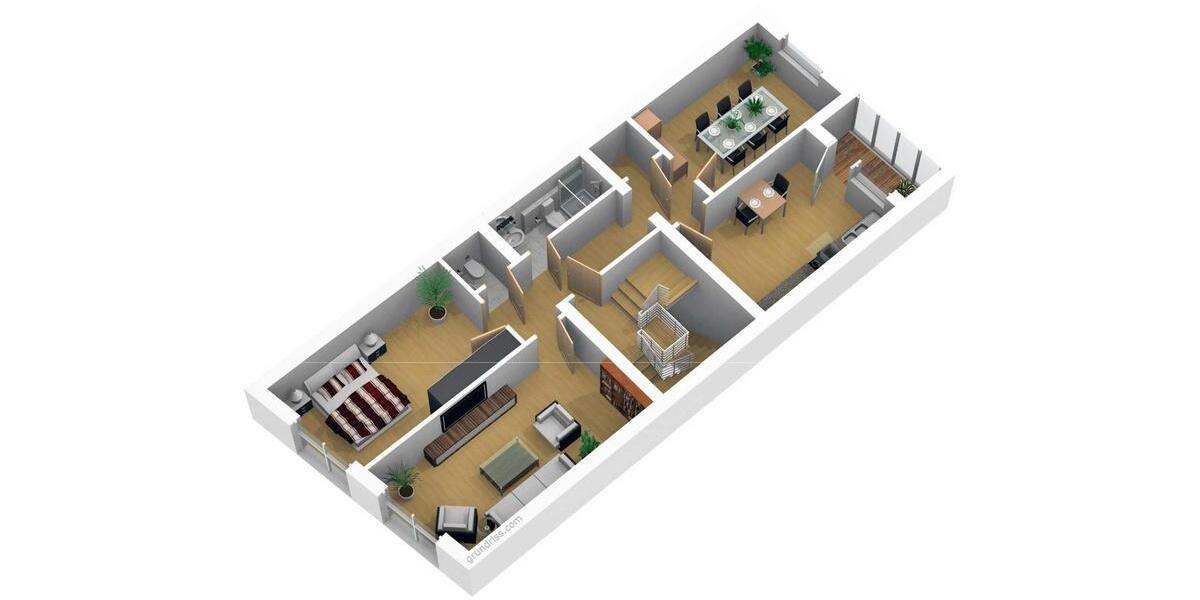 Etagenwohnung Siegburg - 3 Zimmer, 88 m&sup2;, 1.095&euro; | Angebot:26399319