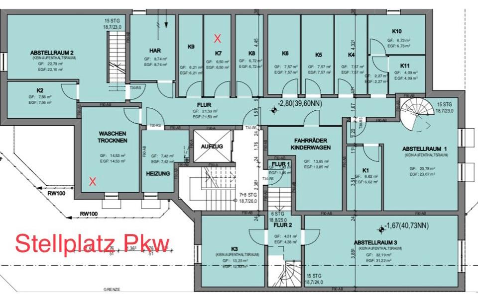 Maisonettenwohnung Köln Nippes - 3 Zimmer, 66 m&sup2;, 479.000&euro; | Angebot:25594053
