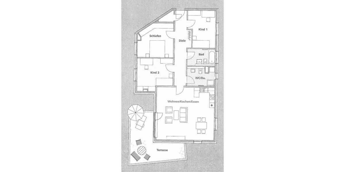 Hier lässt sichs leben! - Traumhafte 4-Zimmer-Wohnung mit 2 Bädern und einer sonnigen Dachterrasse 4 zimmer