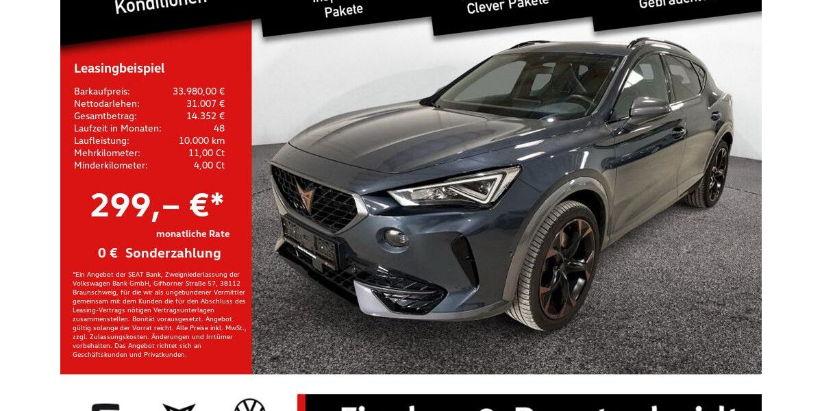 Cupra Formentor 19.548 km 33.980 &euro; Lohmar 53797