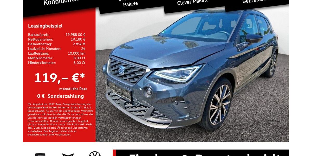 Seat Arona 21.607 km 19.988 &euro; Lohmar 53797