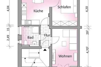 Wohnung zum Mieten in Solingen 439 € 50.39 m²