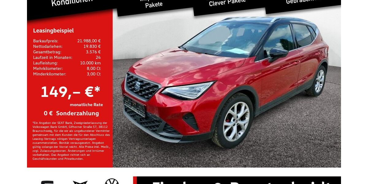 Seat Arona 25.979 km 21.988 &euro; Lohmar 53797