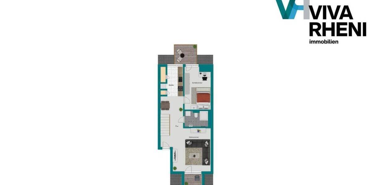 Etagenwohnung Bonn Endenich - 3 Zimmer, 76 m&sup2;, 329.000&euro; | Angebot:26271325