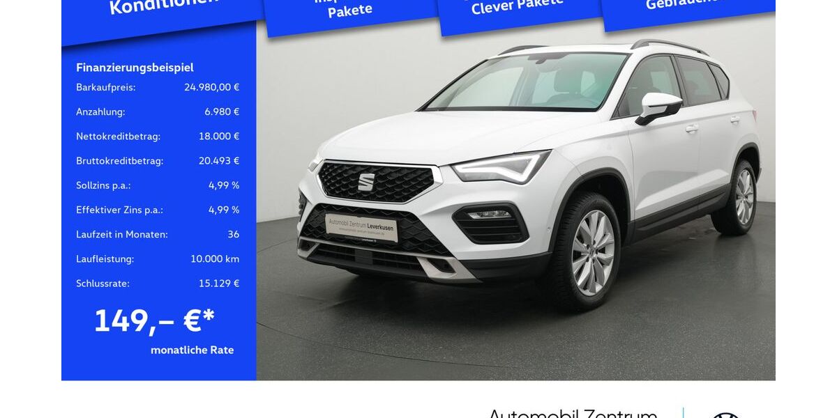 Seat Ateca 37.299 km 24.980 &euro; Leverkusen 51379