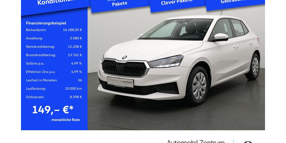Skoda Fabia 27.317 km 15.880 € Leverkusen 51379