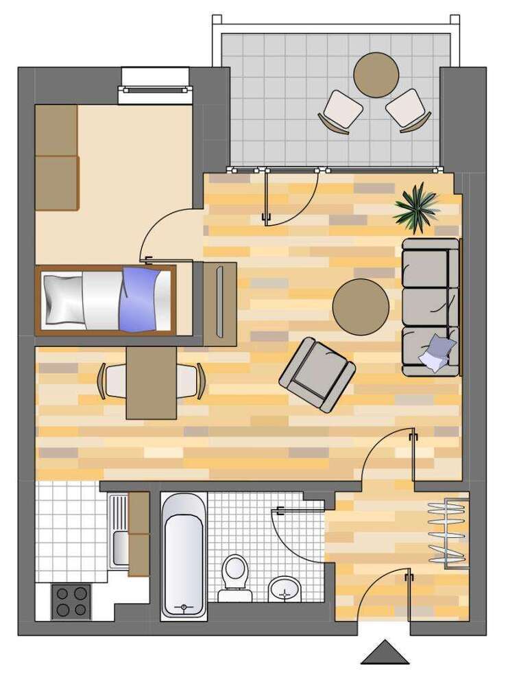 Wohnung zum Mieten in Düsseldorf 519 € 58.73 m²