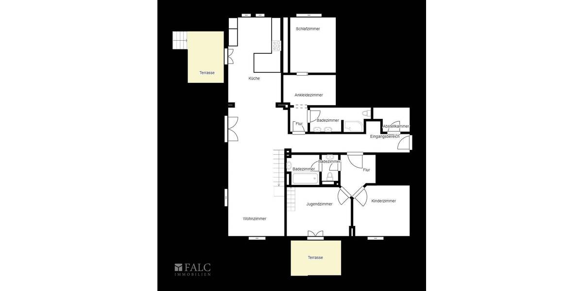 Etagenwohnung Hennef (Sieg) Hennef - 4 Zimmer, 152 m&sup2;, 629.000&euro; | Angebot:26657356