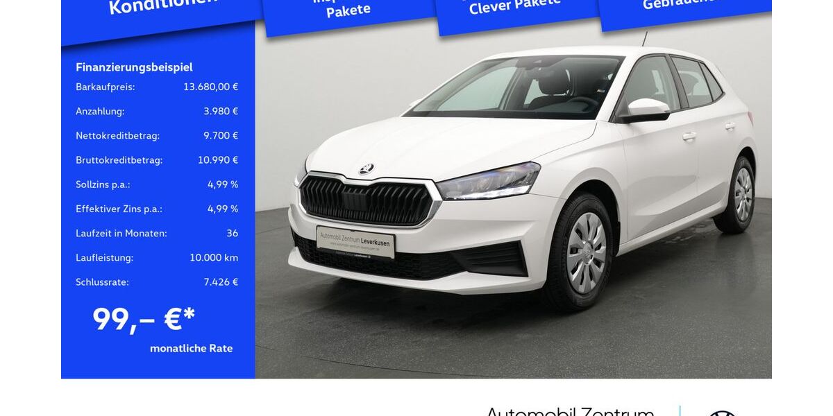 Skoda Fabia 35.736 km 12.980 &euro; Leverkusen 51379