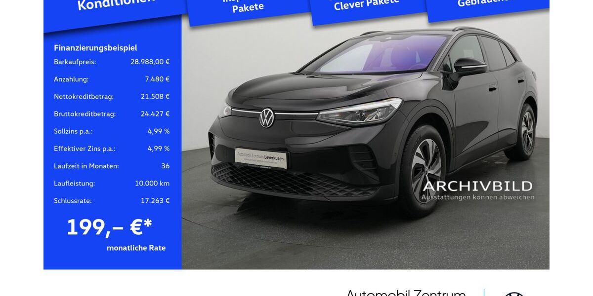 VW ID.4 17.301 km 28.988 € Leverkusen 51379