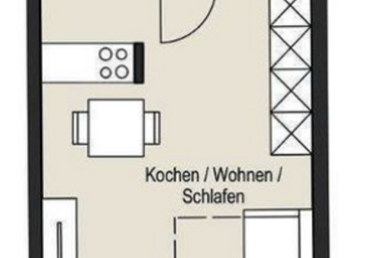 Wohnung Köln-Innenstadt Innenstadt - 1 Zimmer, 27 m&sup2;, 209.000&euro; | Angebot:26560243