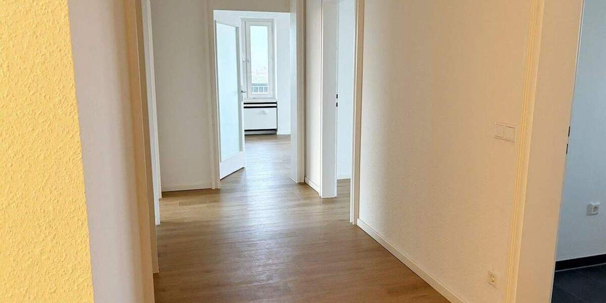Wohngenuss & Rheinblick, frisch modernisierte 3 Zimmer mit Rundum-Panorama-Balkon, neues Bad, Aufzug 3 zimmer