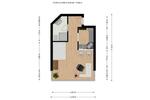 Etagenwohnung Köln Lindenthal - 1 Zimmer, 25 m&sup2;, 155.000&euro; | Angebot:26547890