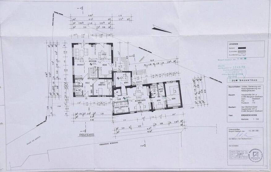 Büros Praxis Wohnhaus - zentrale u. ruhige Lage Bergisch Gladbach, Hauptstraße