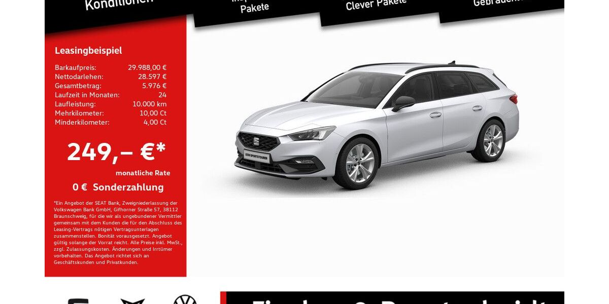 Seat Leon 25.191 km 29.988 &euro; Lohmar 53797