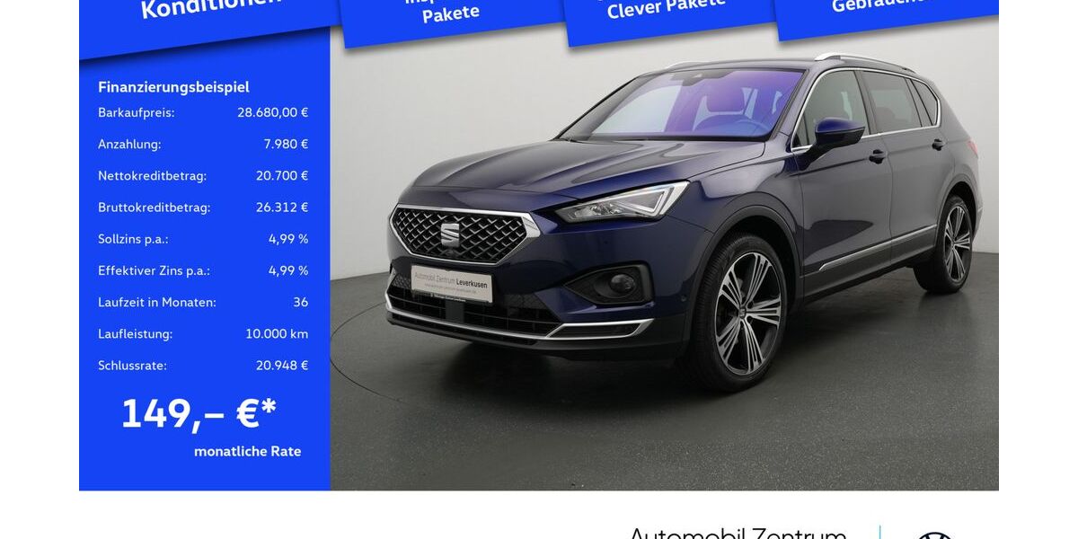 Seat Tarraco 72.742 km 27.980 € Leverkusen 51379