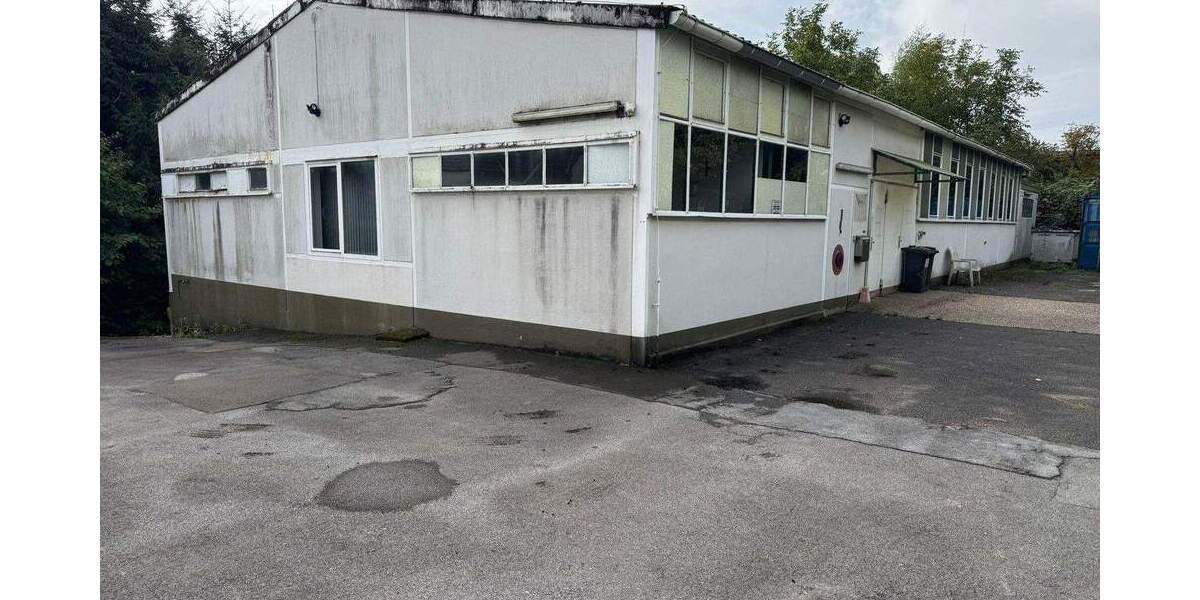 WERKSTATT HALLE 350 QM 600 QM FLÄCHE | LAGER KFZ GEWERBE zimmer