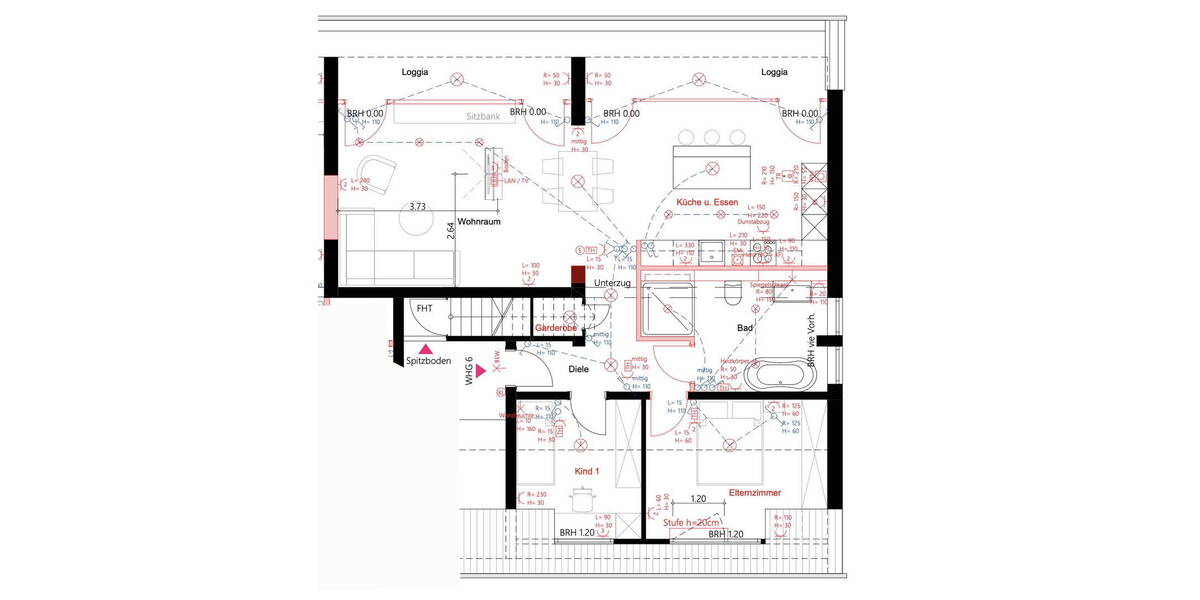 Etagenwohnung Bergisch Gladbach - Hand Hand - 3 Zimmer, 94 m&sup2;, 409.550&euro; | Angebot:26244051