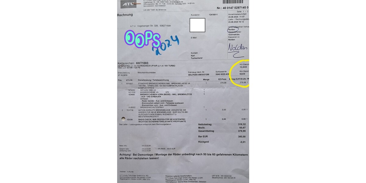 Opel Astra 95.000 km 5.900 € Köln 50667