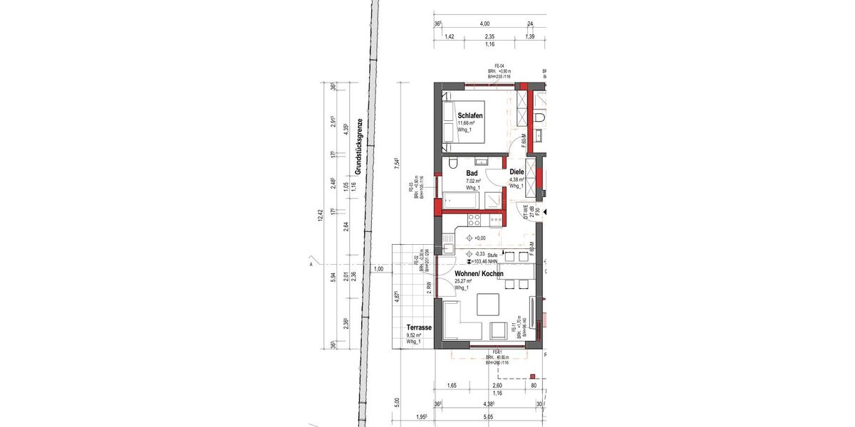 2 - 3,5 Zimmer Neubau Wohnungen in Rösrath TOP Anbindung Nahe Autobahn - Erdgeschoßwohnung Rösrath | Angebot:27085336