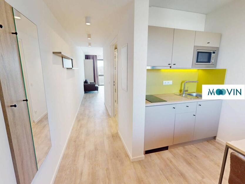 URBAN BASE: Vollmöbliertes Standard-Apartment mit EBK, ALL-IN-MIETE, UVM. am Rheinufer 1 zimmer